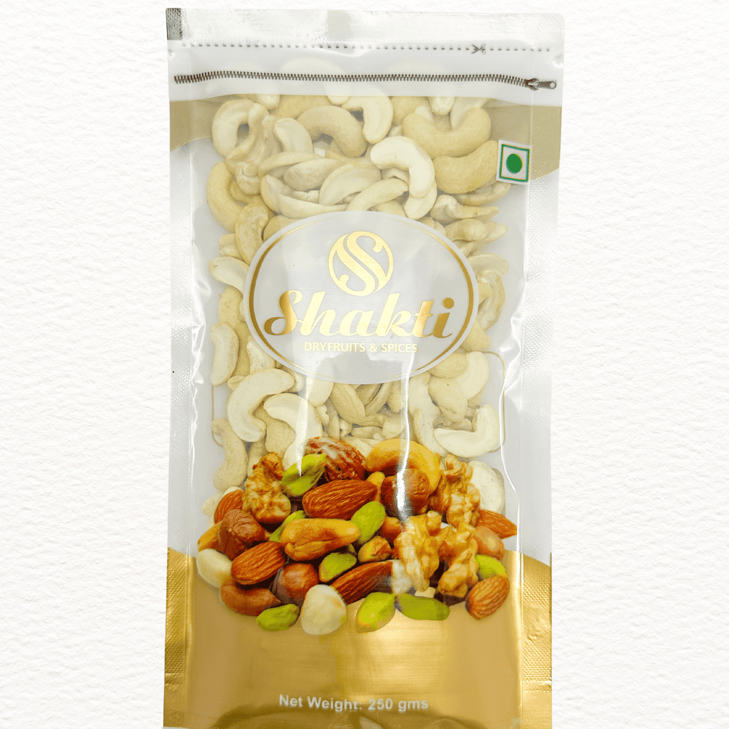 Cashew Nuts Two Pieces - Shakti Dry Fruits