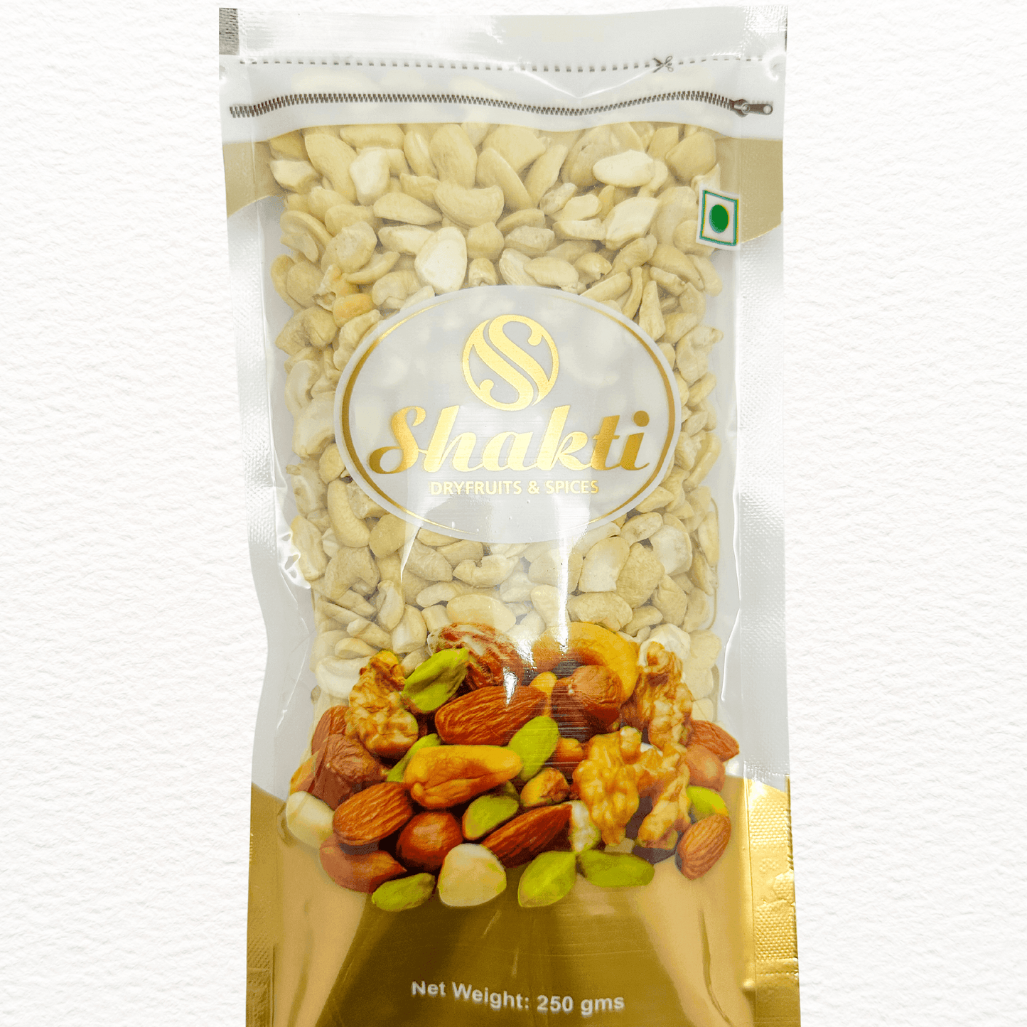 Cashew Nuts Four Pieces - Shakti Dry Fruits