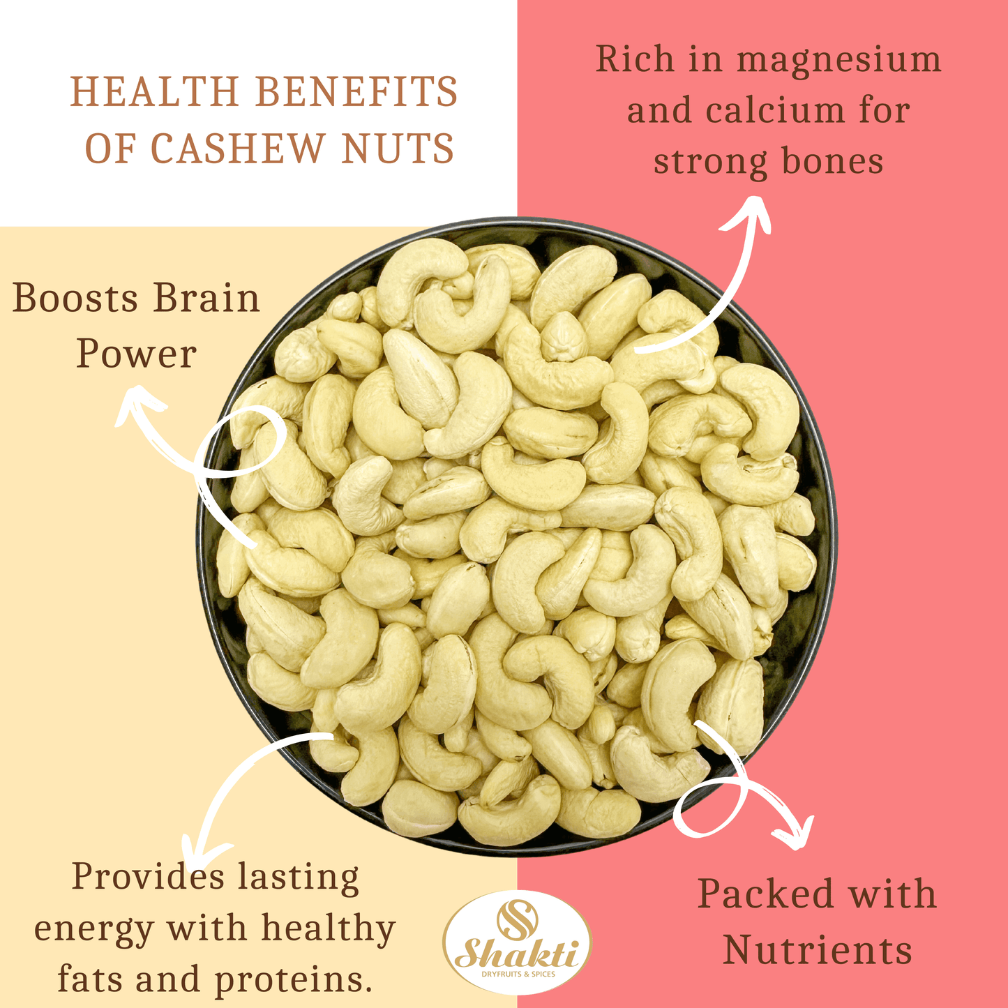 Cashew Nuts Small - Shakti Dry Fruits