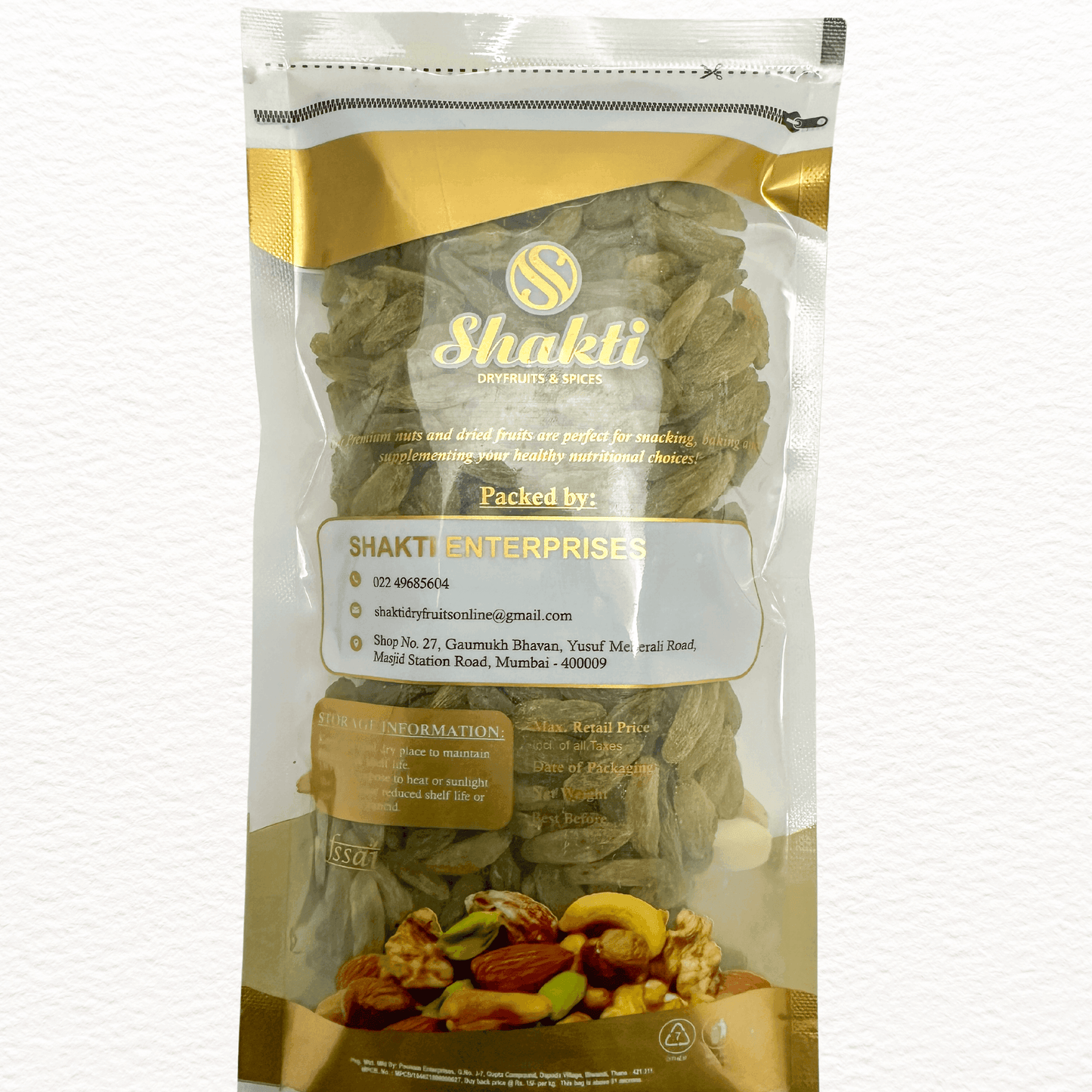 Afghan Raisins Jumbo - Shakti Dry Fruits