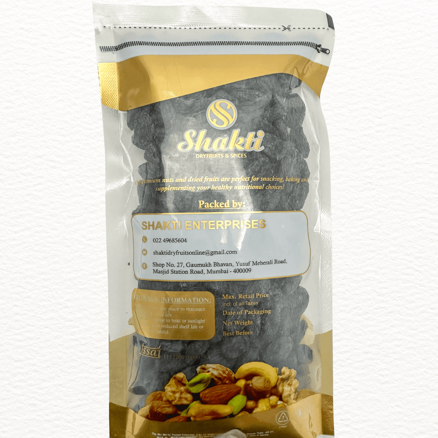 Black Raisins Big (Seed) - Shakti Dry Fruits