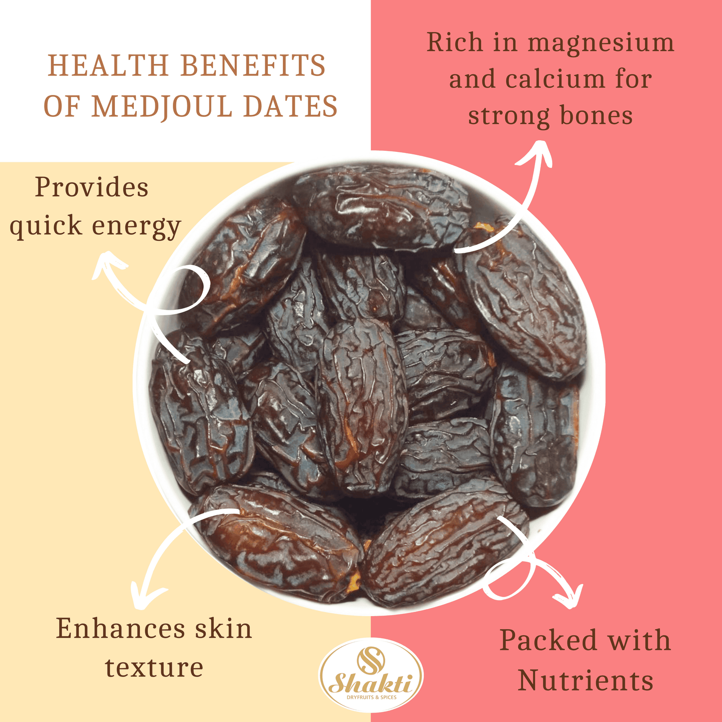 Medjoul Dates - Shakti Dry Fruits