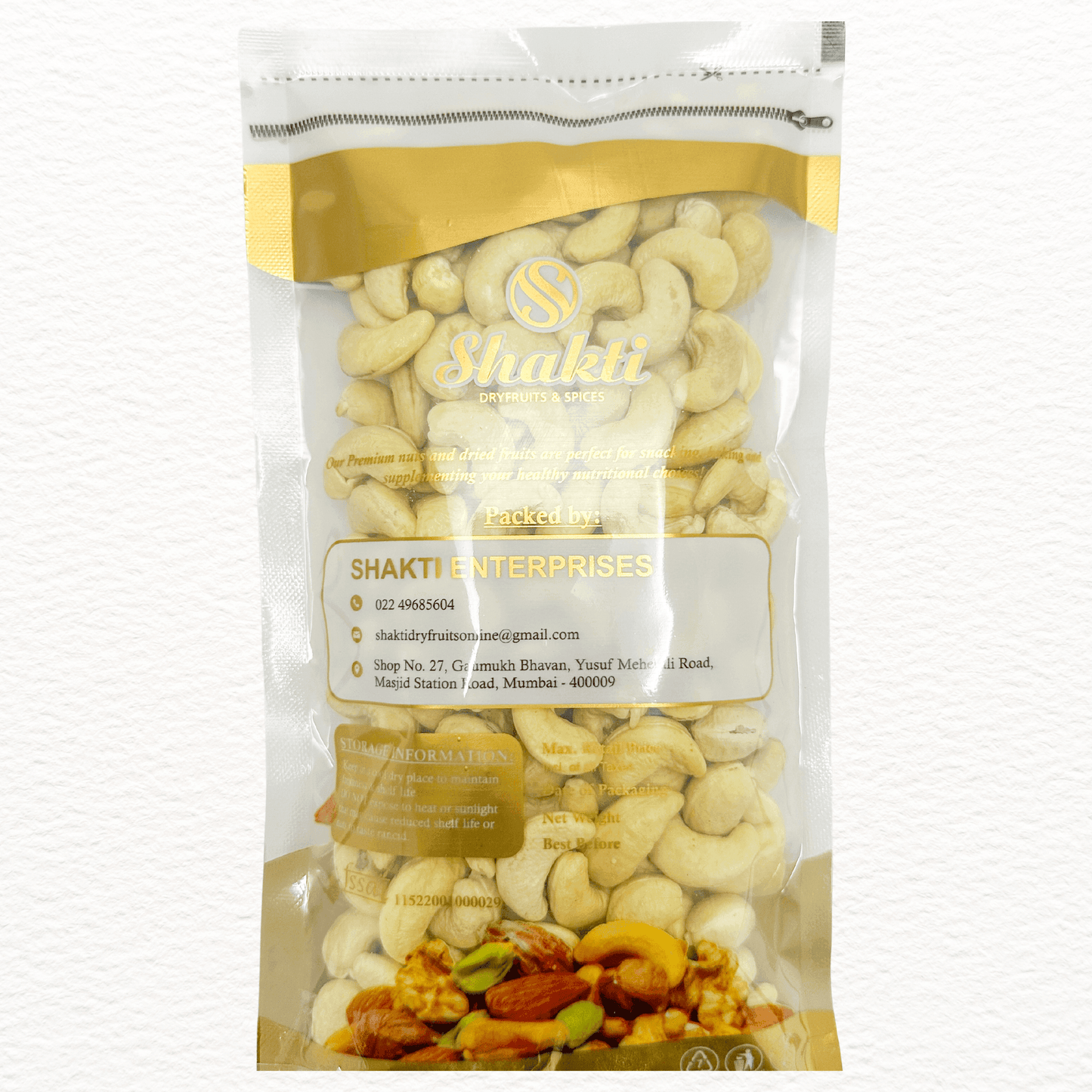 Cashew Nuts Medium - Shakti Dry Fruits
