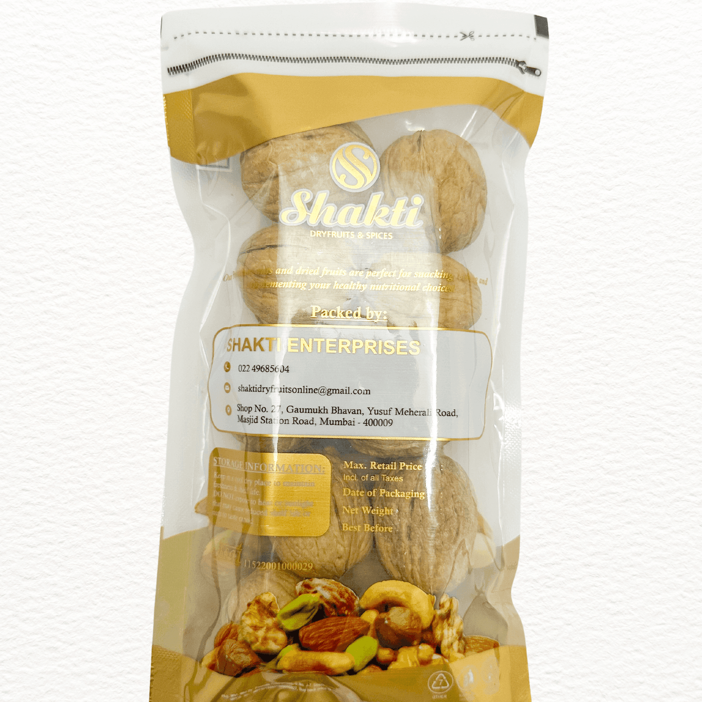 Walnuts Shell - Shakti Dry Fruits