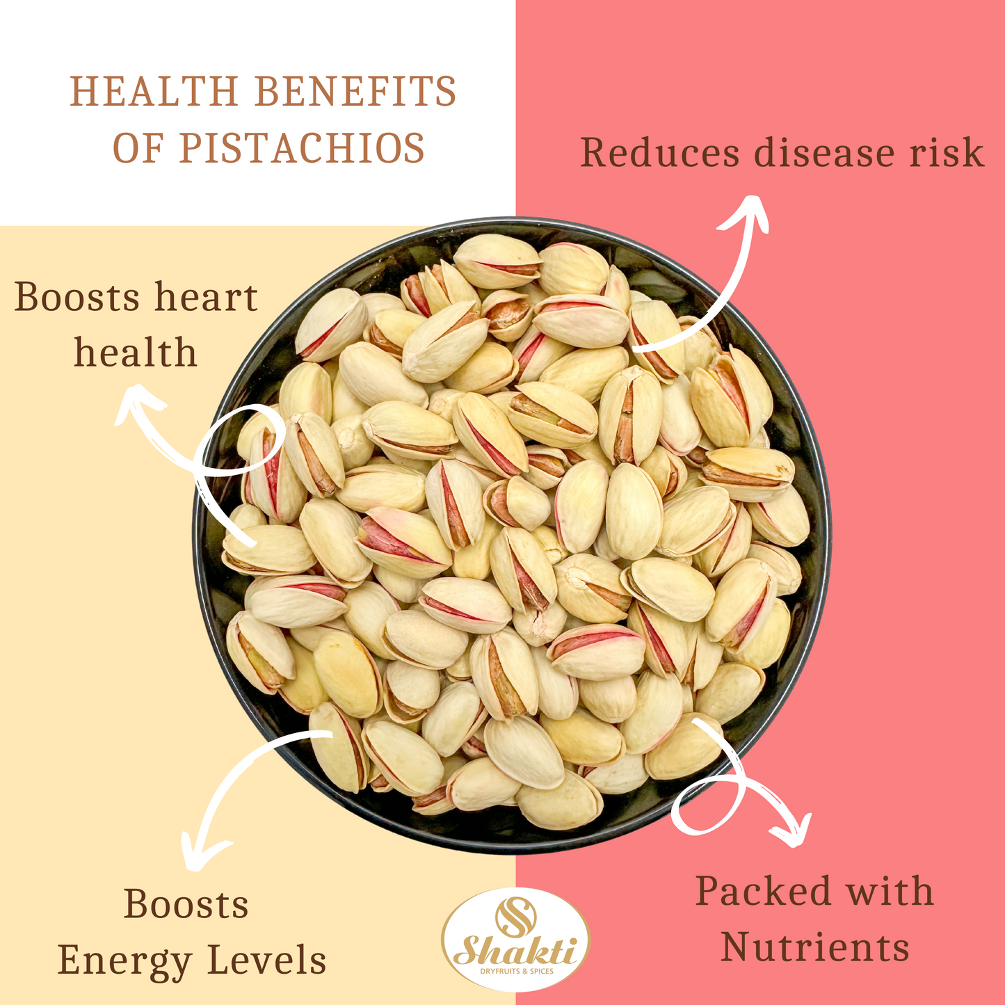 Roasted Pistachios Big