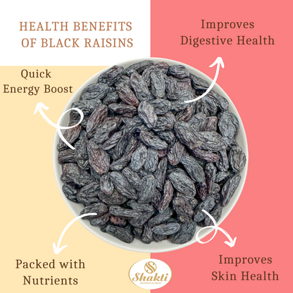 Black Raisins Big (Seedless)